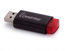 USB Flash SmartBuy Click 64GB черный/красный, SB64GBCL-K