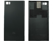 Задняя крышка Xiaomi Mi 3 черная 1 класс