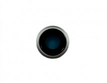 Стекло камеры iPhone 8 серебро (с корпусной частью)