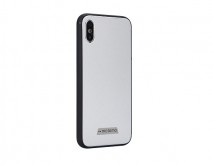 Чехол iPhone X/XS Motomo Magnetic (белый)