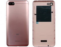 Задняя крышка Xiaomi Redmi 6A розовая (1 SIM) 1 класс