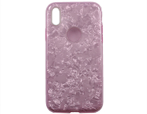 Чехол iPhone X/XS Pearl (розовый)