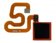 Шлейф Xiaomi Redmi 5 на сканер отпечатка пальца черный 1 класс