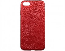 Чехол iPhone 7/8/SE 2020 Мозаика (красный)
