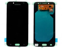 Дисплей Samsung J730F Galaxy J7 (2017) + тачскрин черный (Копия - OLED)