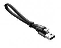 Кабель Baseus Nimble Lightning - USB черный, 0,23м (CALMBJ-B01)