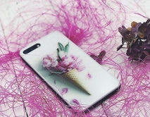 Чехол iPhone XR Цветы в рожке в ассортименте
