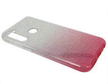 Чехол Xiaomi Redmi Note 8 Shine (серебро/розовый)