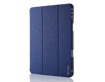 Remax Leather Case with pencil holder For iPadPro/Air 10.5' blue