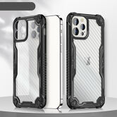Чехол iPhone X/XS Armor Carbon (черный)
