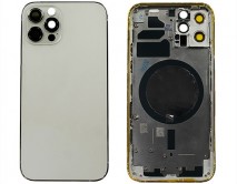 Корпус iPhone 12 Pro серебро 1 класс