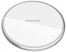 Беспроводное зарядное устройство qi Borofone BQ3 серебро