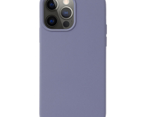 Чехол iPhone 13 Pro Max Liquid Silicone FULL (лаванда)