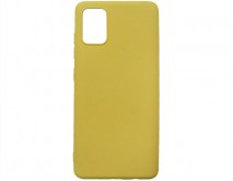 Чехол Samsung A51 A515F 2020 Microfiber (желтый)