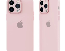Чехол iPhone 12 TPU Ultra-Thin Matte (розовый)