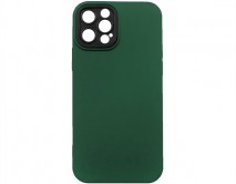 Чехол iPhone 12 Pro BICOLOR (темно-зеленый)