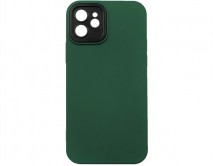 Чехол iPhone 12 BICOLOR (темно-зеленый)