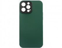 Чехол iPhone 13 Pro Max BICOLOR (темно-зеленый)