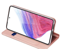 Чехол книжка Samsung A53 A536E 2022 Dux Ducis, розовое золото