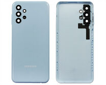 Задняя крышка Samsung A135F A13 голубая 1 класс