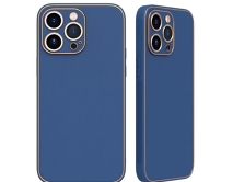 Чехол iPhone 7/8/SE 2020 Sunny Leather (темно-синий) 
