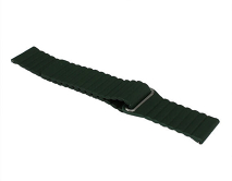 Ремешок Samsung/Huawei/Amazfit GTR 22mm leather loop зеленый #4