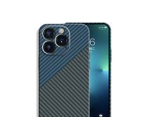 Чехол iPhone 13 Pro LUXO Kevlar MagSafe (J211 зеленый/голубой)