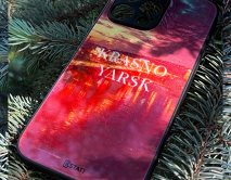 Чехол iPhone 13 KSTATI Glass Krasnoyarsk
