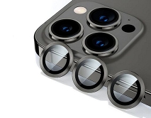 Защитная накладка на камеру iPhone 12 Pro Max черная (комплект 3шт)