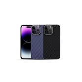 Чехол iPhone 14 Pro Max KZDOO Keivlar (синий)