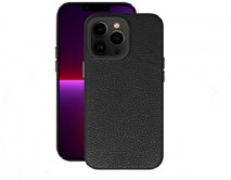 Чехол iPhone 13 Pro Deppa Leather Case (черный), 88122 